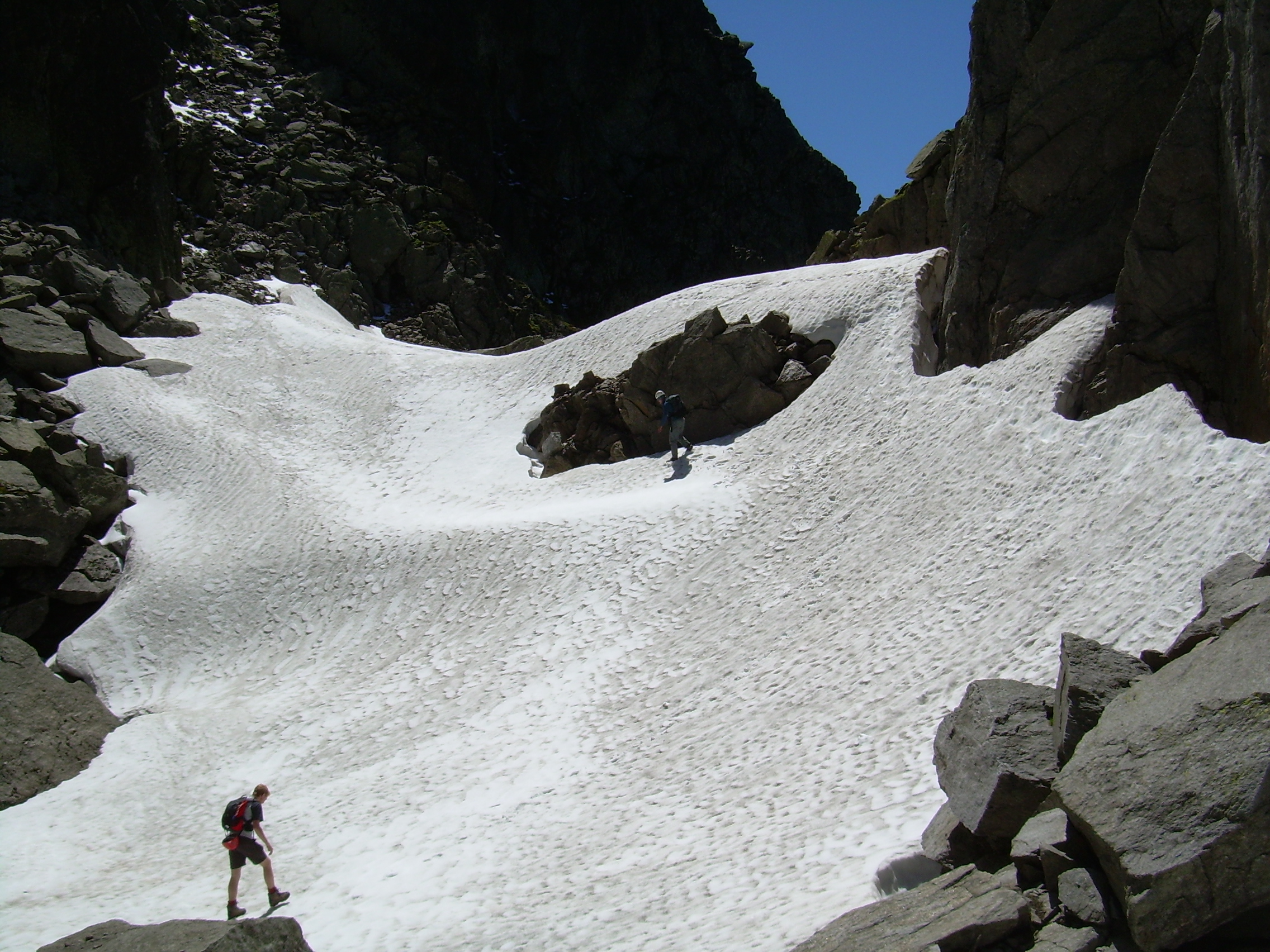 Matt & Laz in snow bowl.JPG